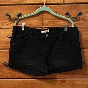 GAP Black Jean Shorts